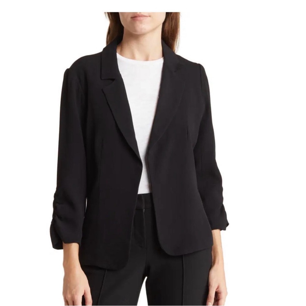 Michael Kors Classic Black Blazer Size Large Excellent Condition Professional